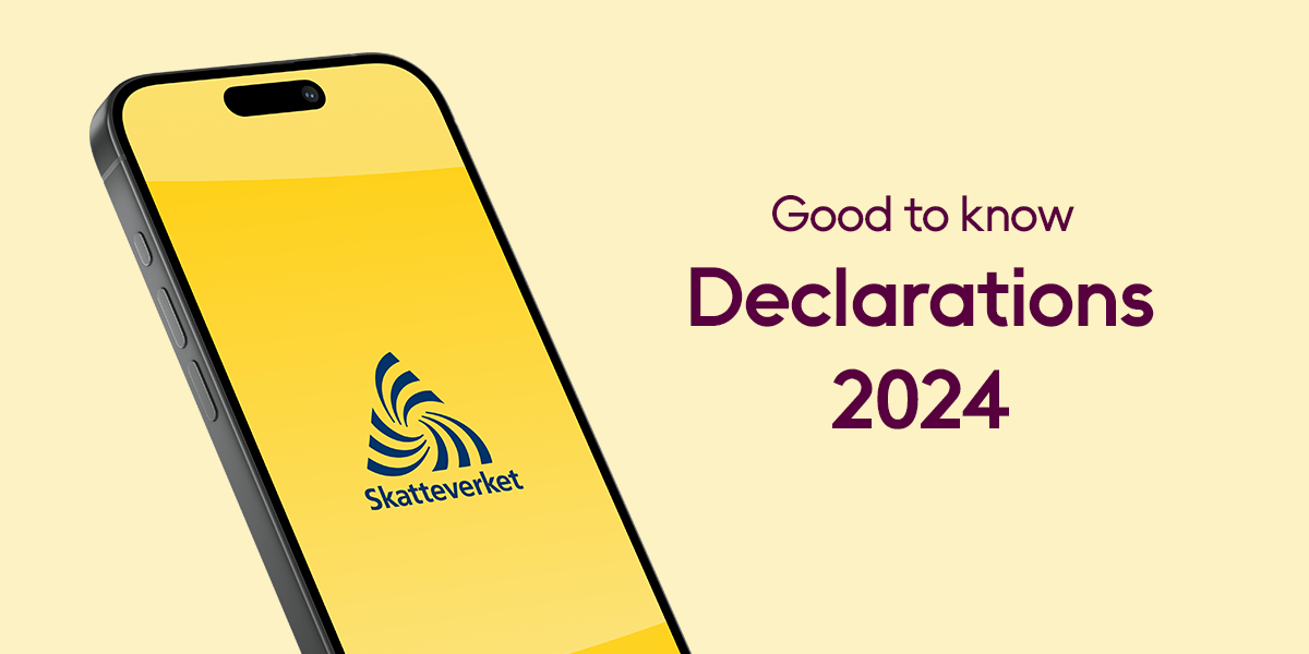 Good to know: Declarations 2024
